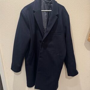 Old Navy Men's Dark Blue Pea Coat